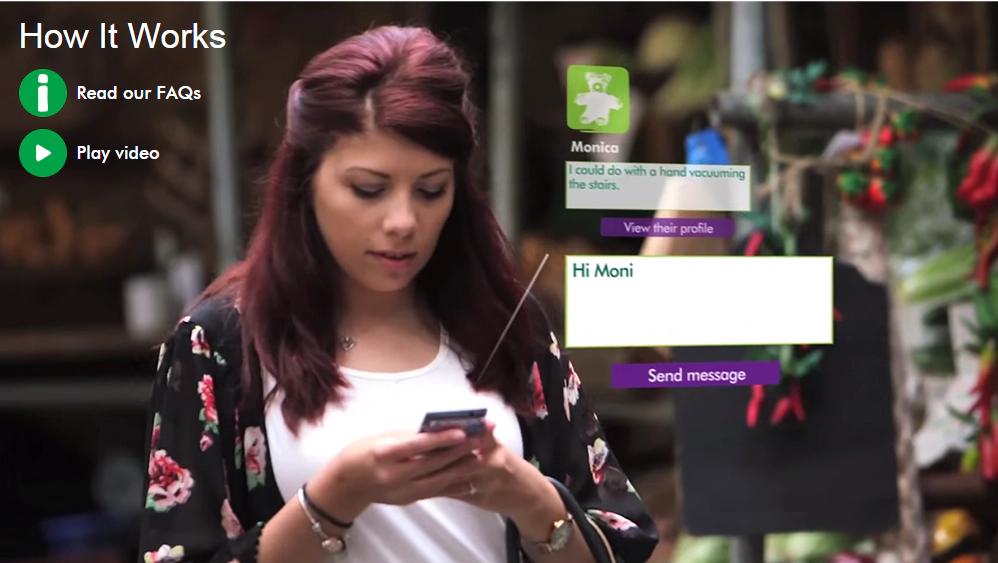 Macmillan Team Up phone